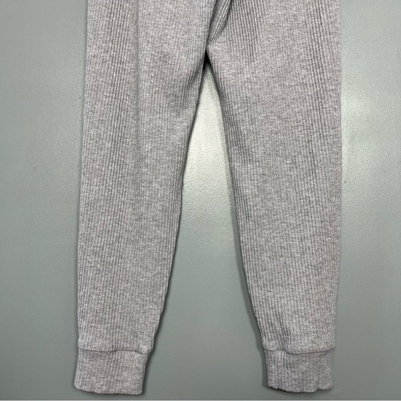Alo Yoga Muse Sweatpant Joggers Ribbed Athletic Heather Grey Women’s Size S - Picture 6 of 10